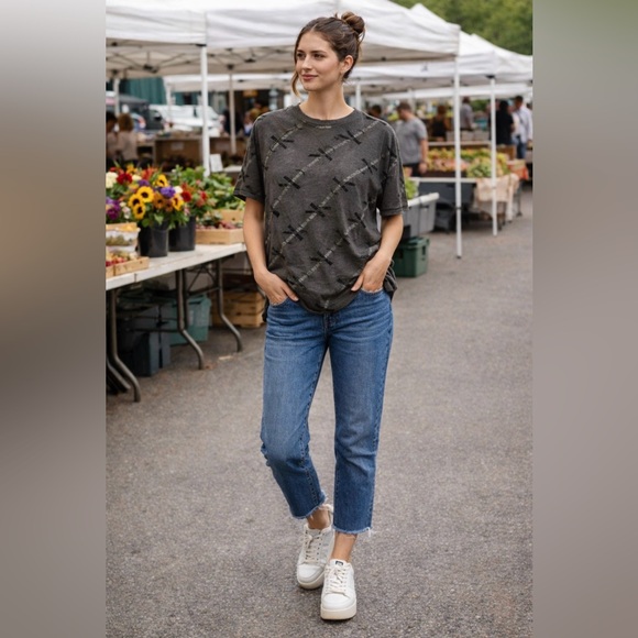 Calvin Klein Unisex Logo T-Shirt Bundle (2) Classic White & CK Print Size Medium - Picture 4 of 16